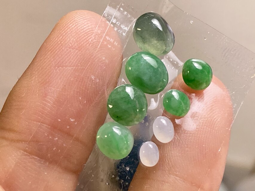 置物 急須セット ミャンマー産 本翡翠 ヒスイ A貨 誕生日プレゼント RS13-176 ミャンマー産 A貨 本翡翠 ルース 硬玉 ジェダイト | iichi