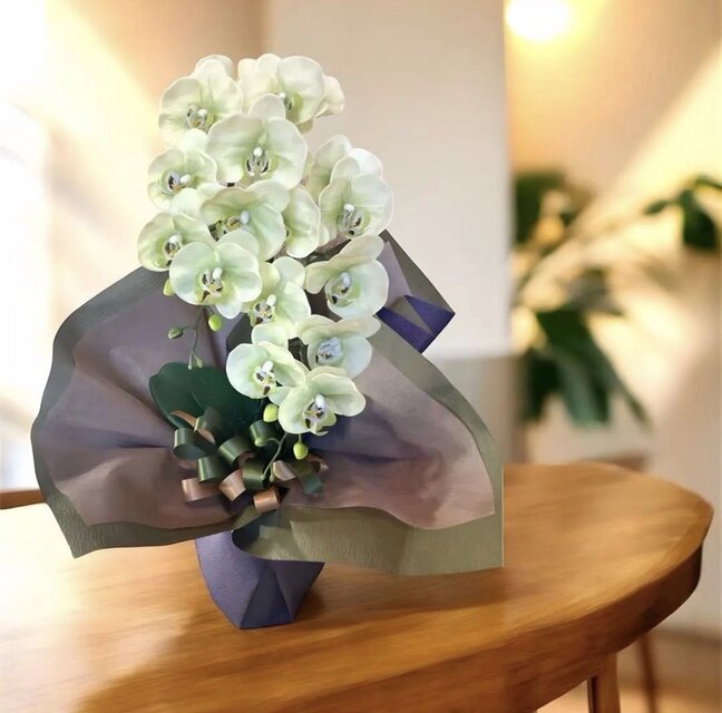 光触媒　人工観葉植物　ウォールグリーン　フェイクグリーン　リアル胡蝶蘭70gg 光触媒 人工観葉植物 ウォールグリーン フェイクグリーン リアル胡蝶蘭