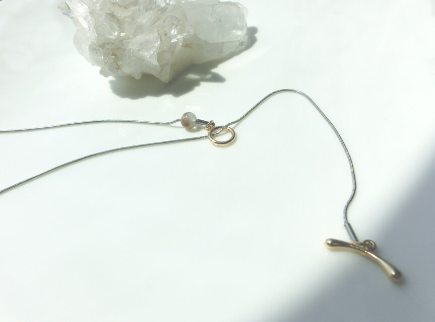 misty blue necklace | iichi 日々の暮らしを心地よくするハンドメイド