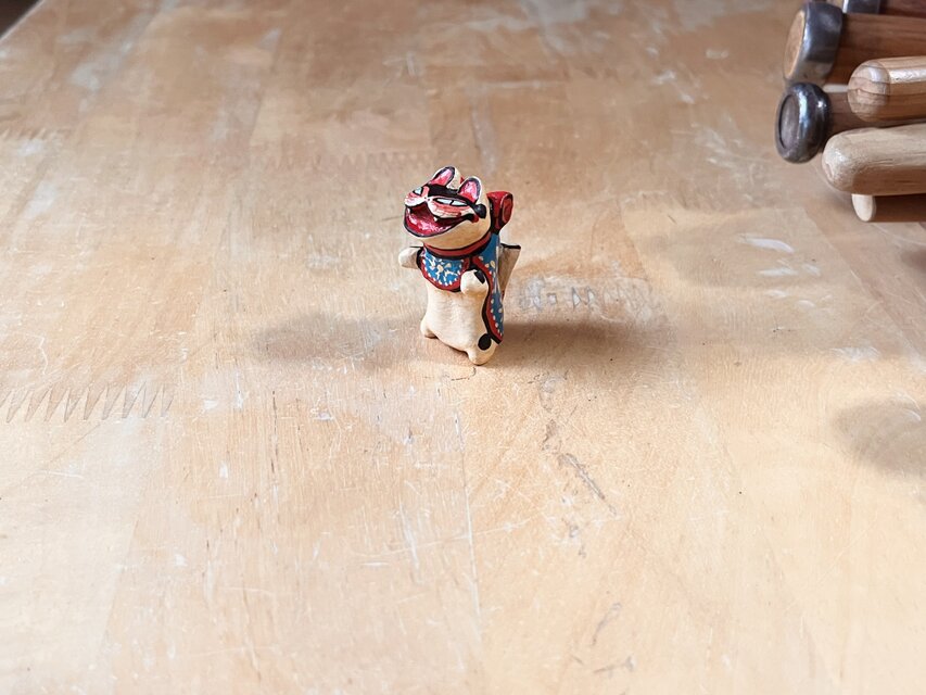 置物「がぶがぶ犬」 | iichi 日々の暮らしを心地よくするハンドメイド