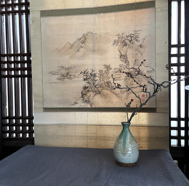 緑釉 花器 一輪挿し yk328 | iichi 日々の暮らしを心地よくする