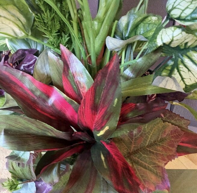 光触媒 人工観葉植物 ウォールグリーン フェイクグリーン カラジューム