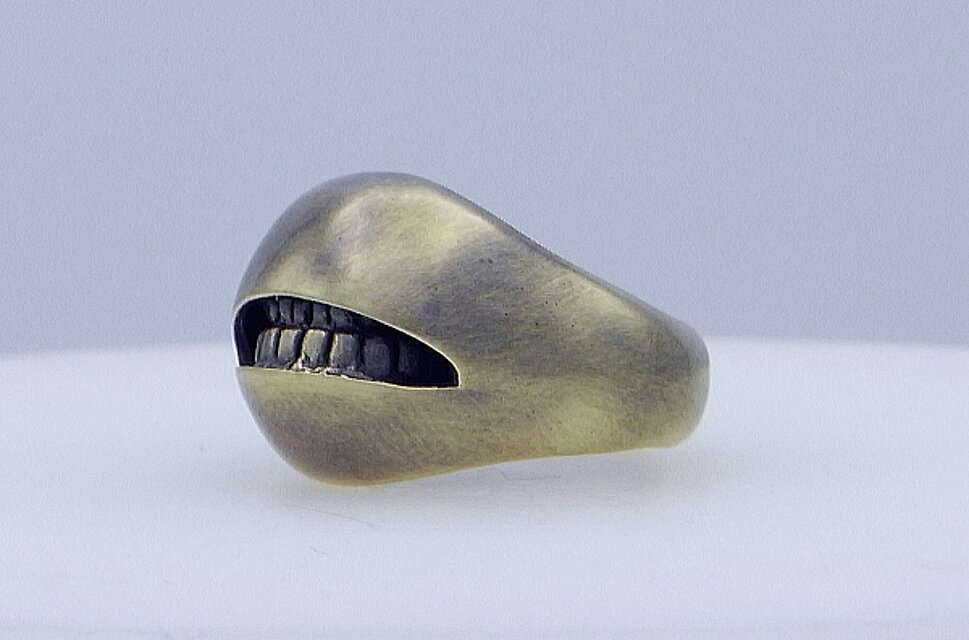 smile ball ring_7 brass | iichi 日々の暮らしを心地よくする
