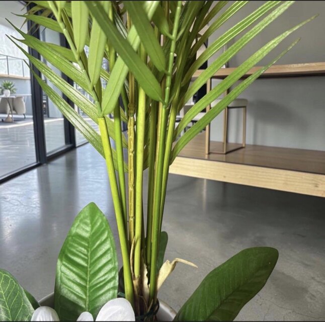 光触媒 人工観葉植物 ウォールグリーン フェイクグリーン プルメリア付