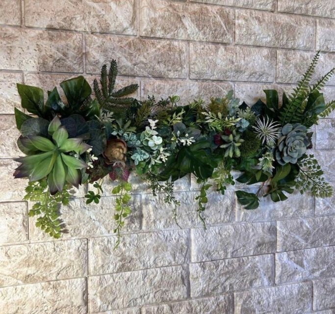 光触媒 人工観葉植物 ウォールグリーン フェイクグリーン 壁掛け