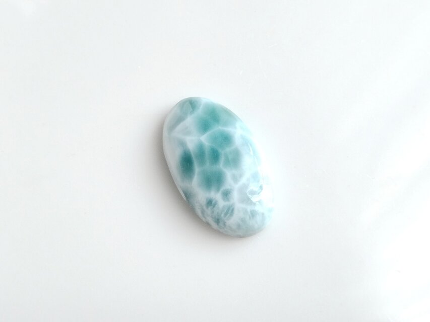 ラリマー 22x13mm ルース | iichi 日々の暮らしを心地よくする