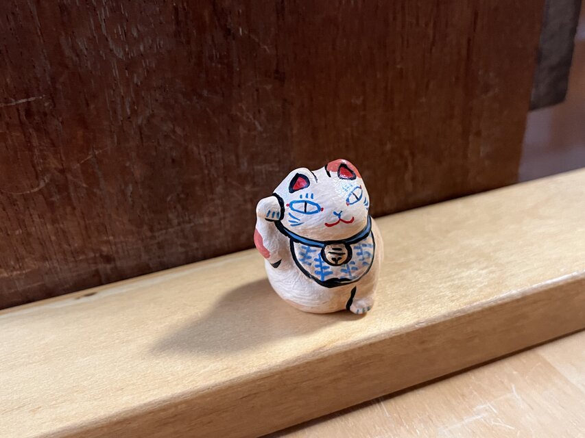 置物「招き猫 豆なくらし」 | iichi 日々の暮らしを心地よくする