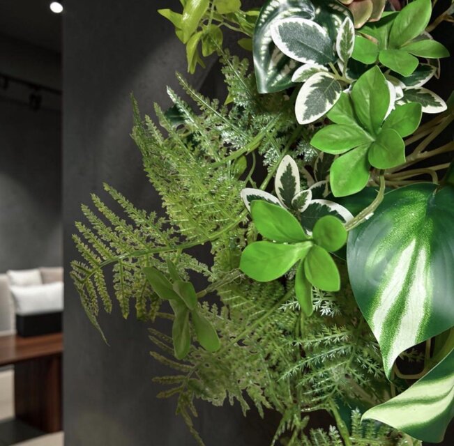 光触媒 人工観葉植物 ウォールグリーン フェイクグリーン 流木アレンジ