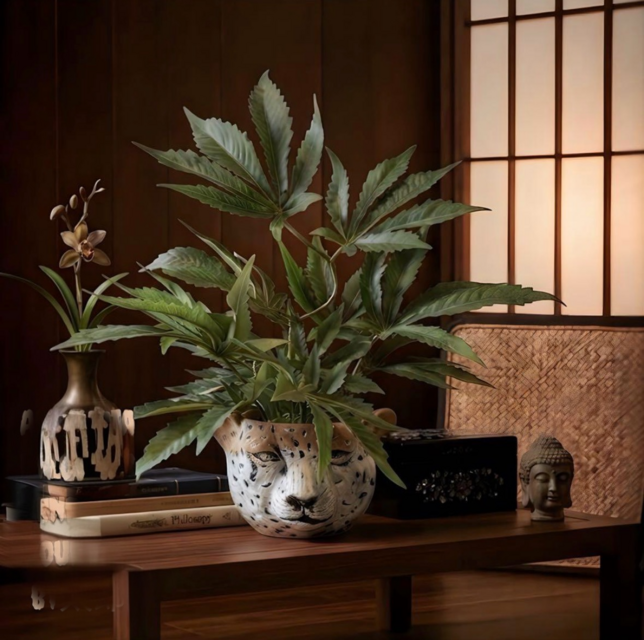 光触媒 人工観葉植物 ウォールグリーン フェイクグリーン 動物シリーズ