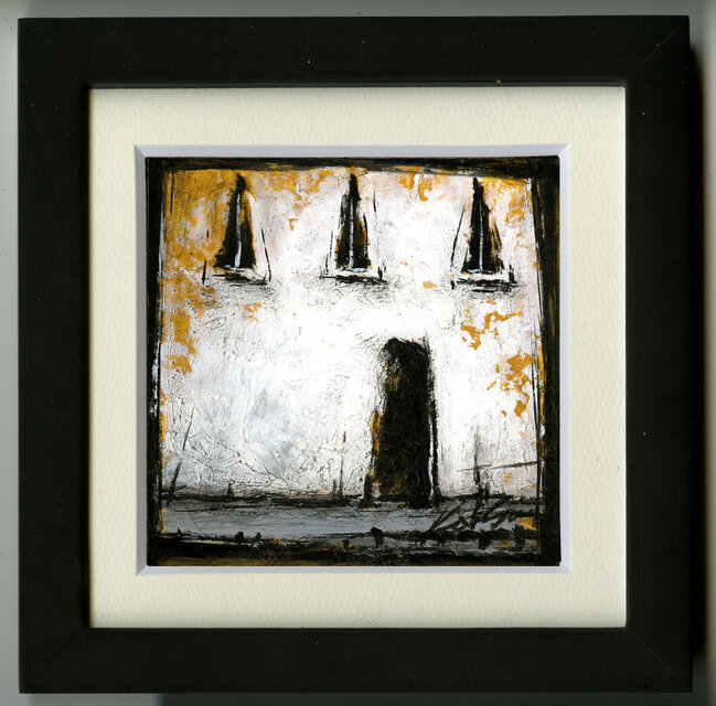 PARIS#1094」絵画 風景画 パリ 小さな絵 インテリアアート | iichi