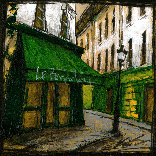 PARIS#1099」絵画 風景画 パリ 小さな絵 インテリアアート | iichi