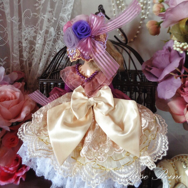 ロリータロマンス 魅惑のアシンメトリー 薔薇の妖精 スモーキーカラー