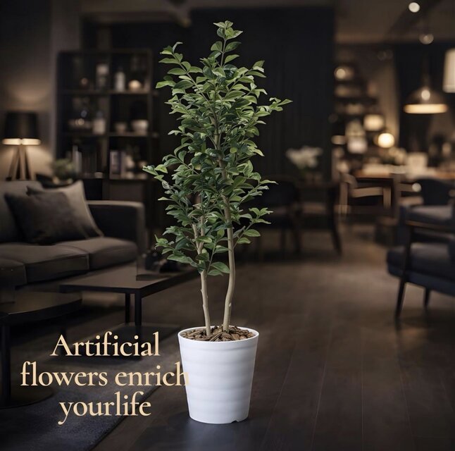 光触媒 人工観葉植物 ウォールグリーン フェイクグリーン レモンの木