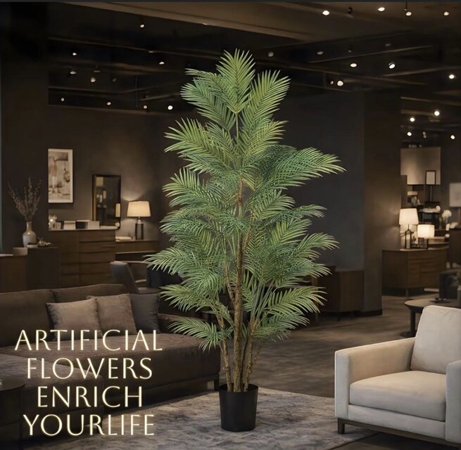 光触媒 人工観葉植物 ウォールグリーン フェイクグリーン パーム190