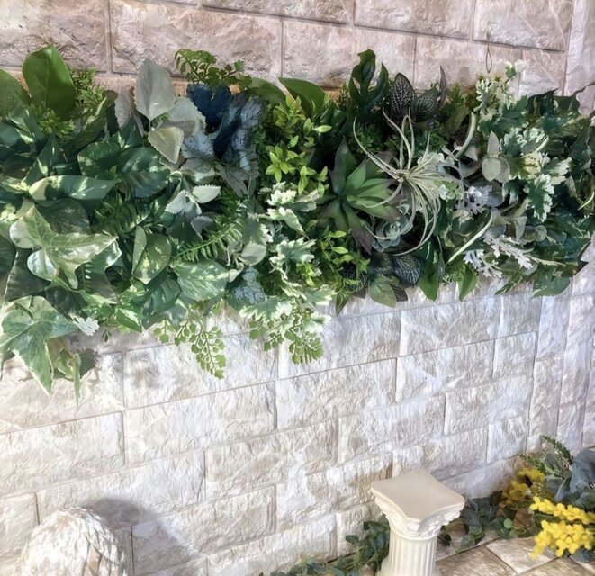 光触媒 人工観葉植物 ウォールグリーン フェイクグリーン 壁掛け851536