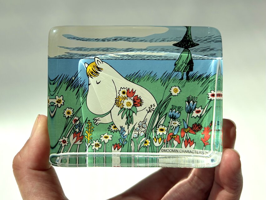 iittala イッタラ ムーミン ガラスカード 