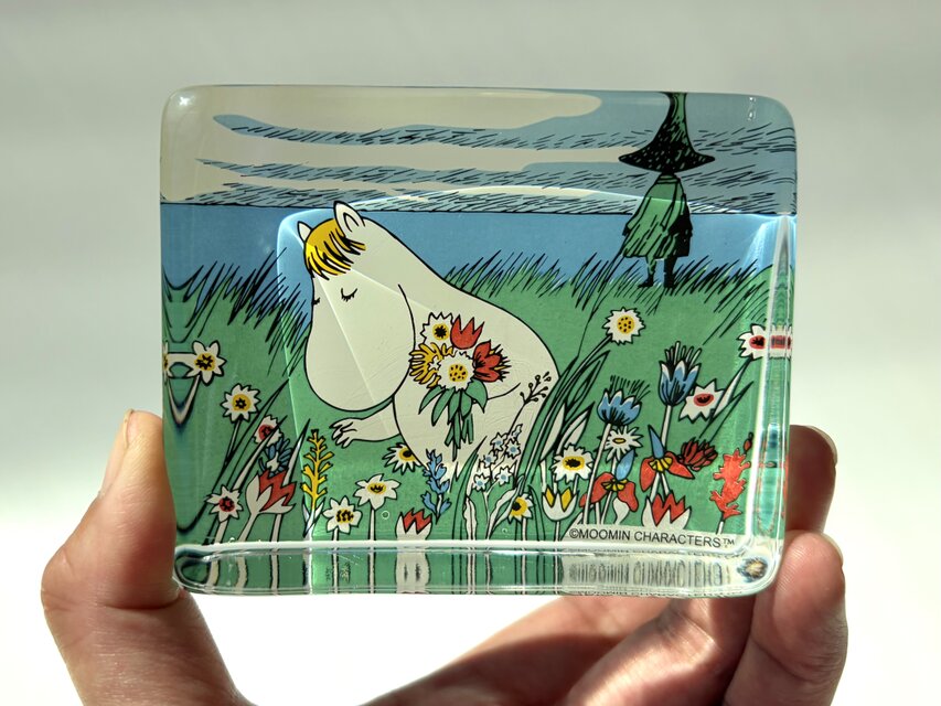 iittala イッタラ ムーミン ガラスカード 