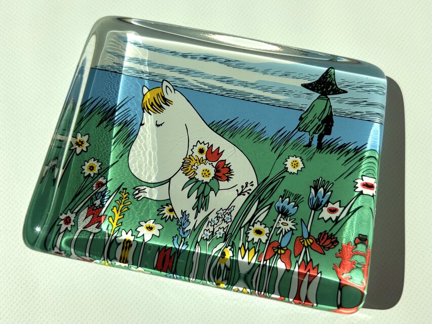 iittala イッタラ ムーミン ガラスカード 
