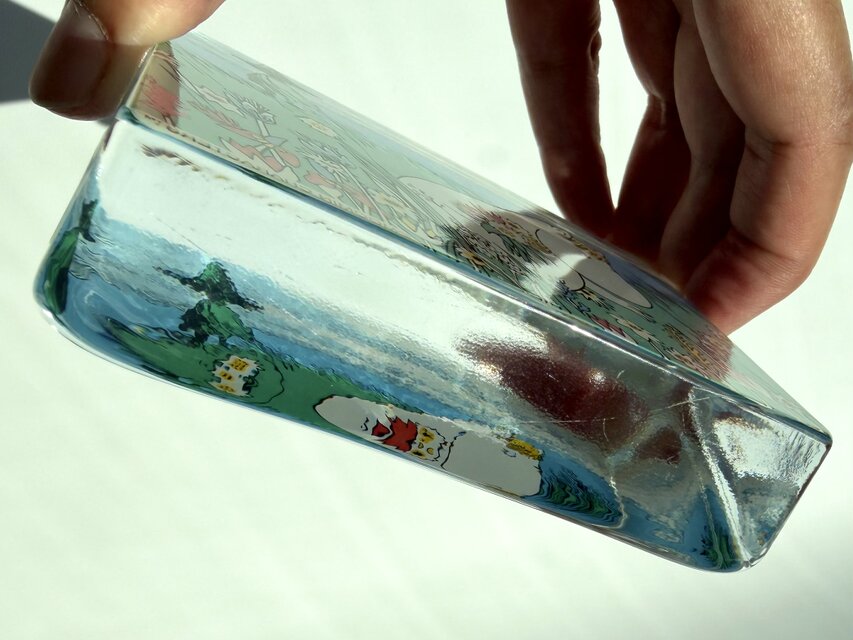 iittala イッタラ ムーミン ガラスカード 