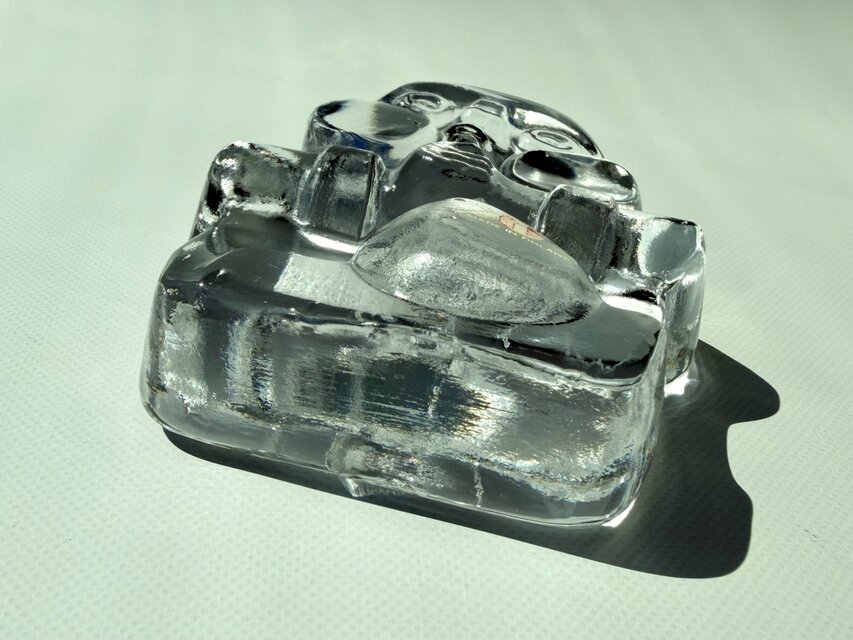 iittala Jorma Vennola Lasinpuhaltaja ガラス吹きの職人 ガラス