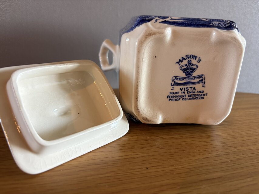 英国の古いキャニスター England Canister MASON'S(メイソンズ) 蚤の市