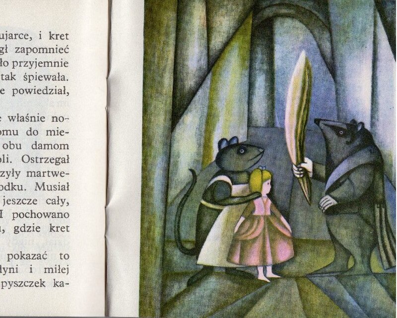 可愛い絵本 おやゆび姫 Dziecię elfów ポーランド古書 ポーランド児童