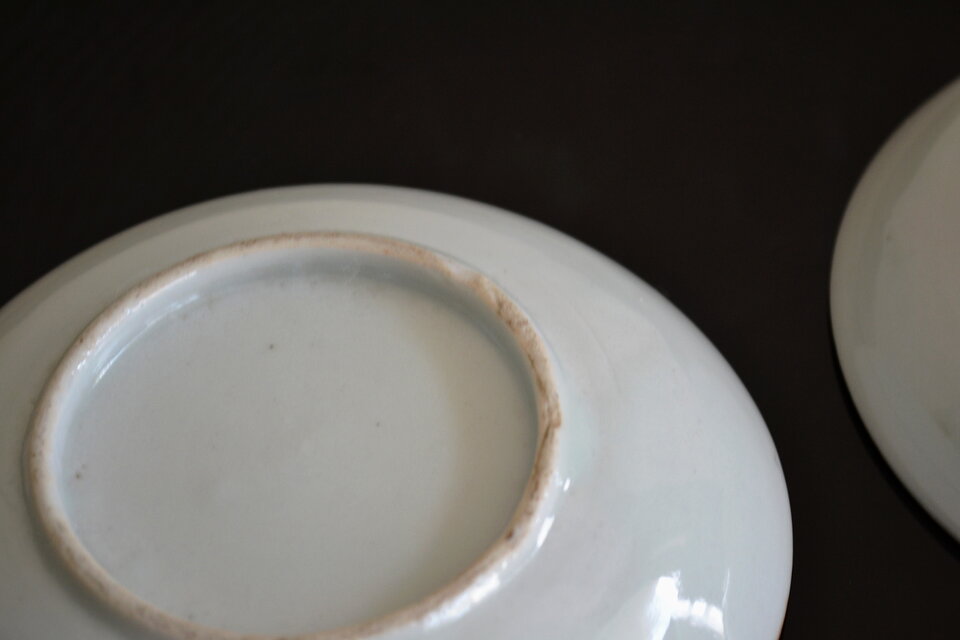 印判手 松鶴図皿 二枚組 Japan Craft 直径13cm | iichi 日々の