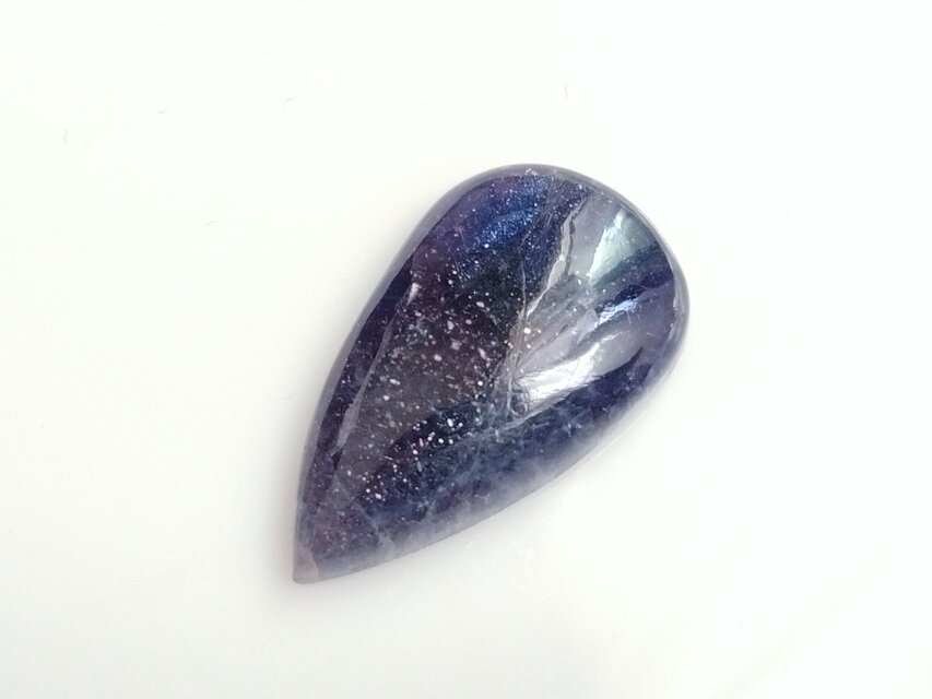【一点物】アイオライトサンストーン ルース⑩✩.*˚ アイオライトサンストーン 28x16mm ルース | iichi 日々の暮らしを