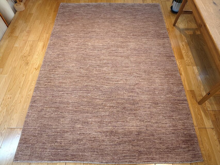 ハンドメイド 天然ラグ ガゼニラハット COLOR Ver ラグ 204x141cm D716