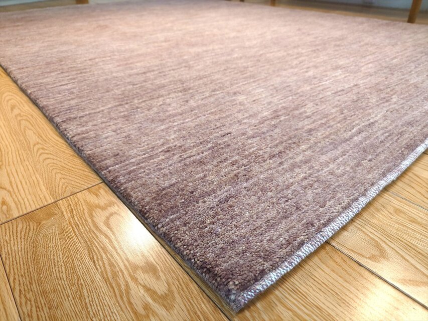 ハンドメイド 天然ラグ ガゼニラハット COLOR Ver ラグ 204x141cm D716