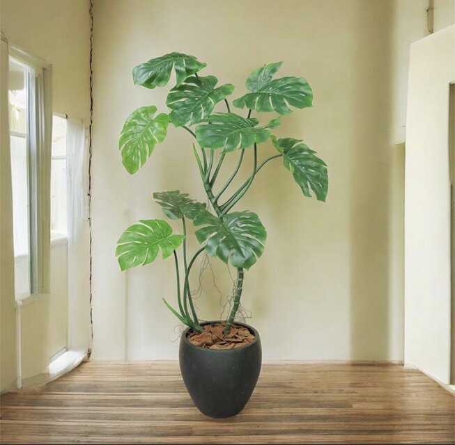 光触媒　人工観葉植物　ウォールグリーン　フェイクグリーン　パステルモーブ 光触媒 人工観葉植物 ウォールグリーン フェイクグリーン モンステラ