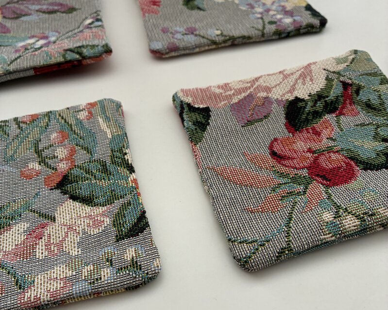 限定コースター / antique flower | iichi 日々の暮らしを心地よくする