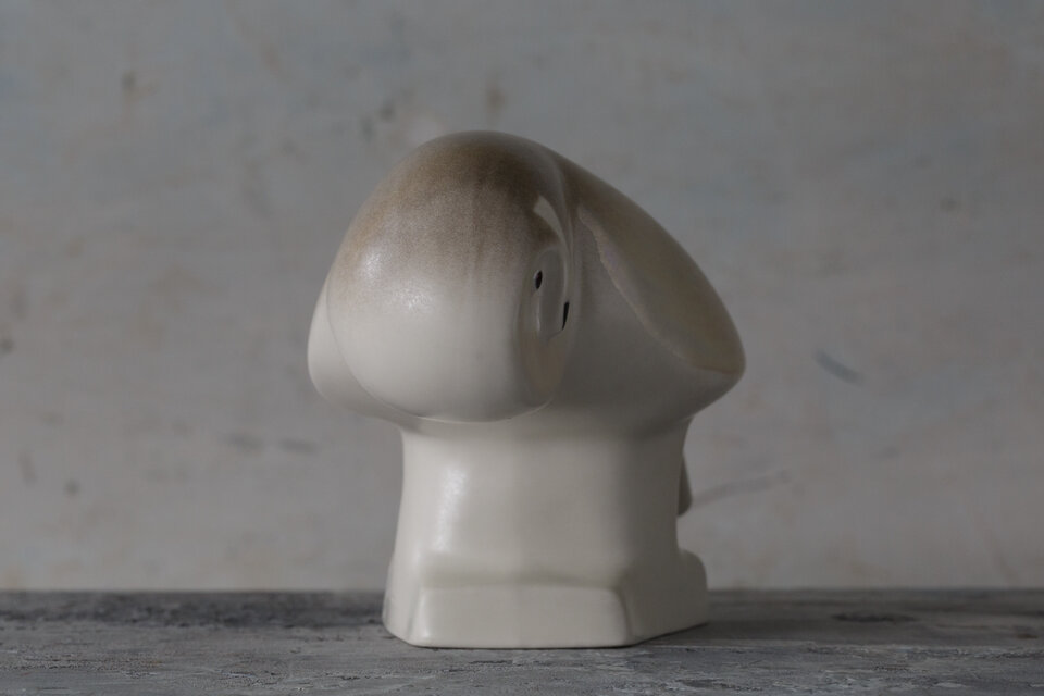 リルモア・マンネルヘイム WWFシリーズ フクロウ 陶器オブジェ