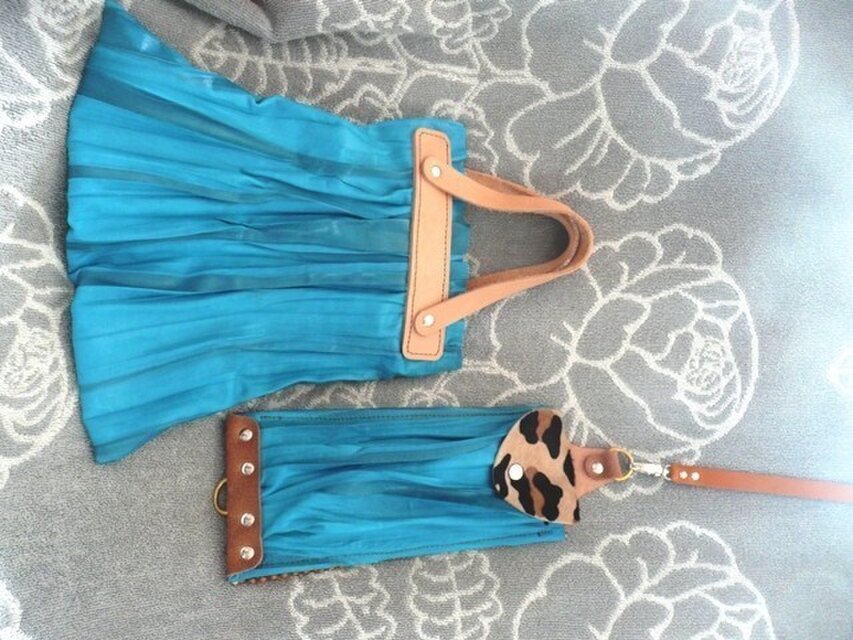 【ご予約品】　しぼりムラ染めプリーツ手提げバッグ