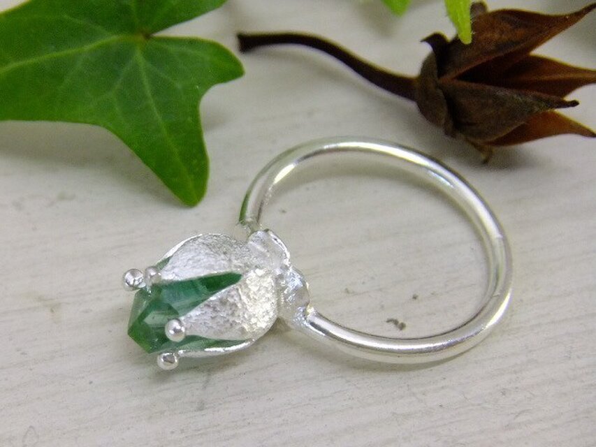 『沙羅の追憶』トルマリン925リング