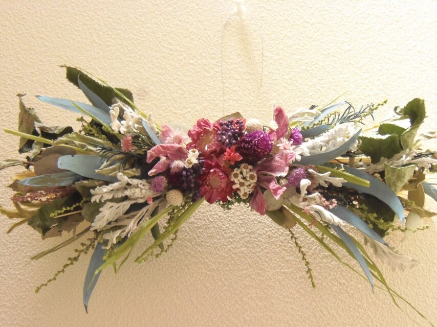 パープルのスワッグ