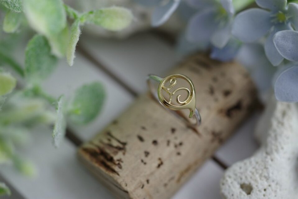 number 5 ring (K14 plating)