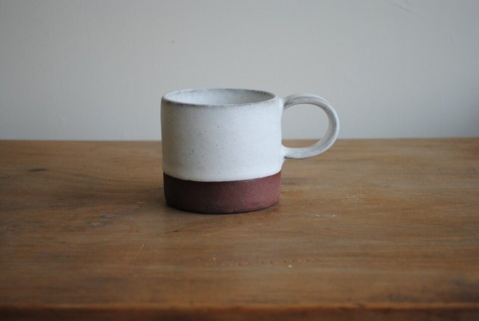 I様専用 白釉 マグカップ－１