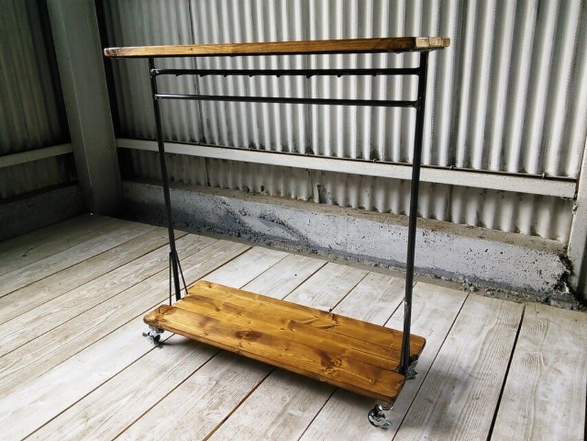 【展示作品】ハンガーラック　S　(yumi様オーダー品）