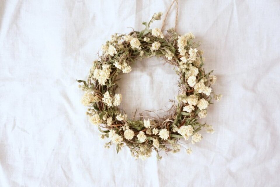 アキレア　mini　wreath