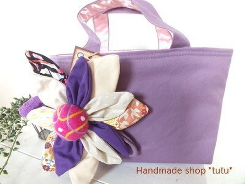 おはなトートバッグ小２