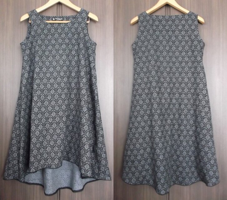 街のペンギンワンピース：黒