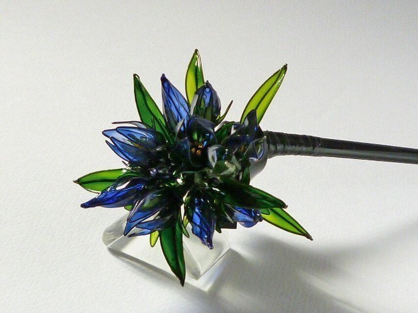 リンドウかんざし