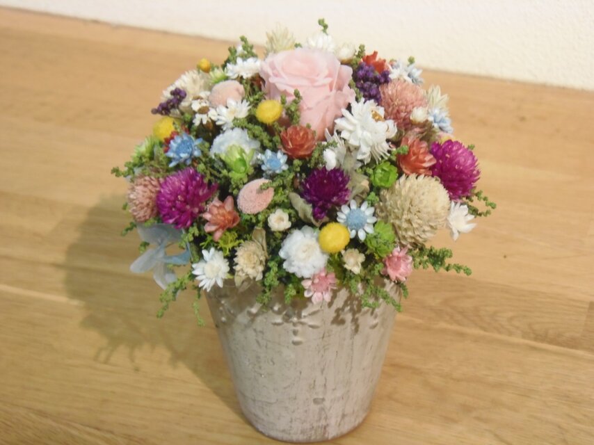 a様オーダー　野の花アレンジ