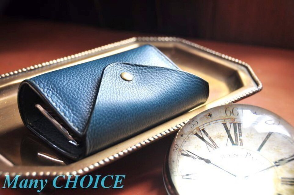 イタリアンオイルレザーアリゾナ・コインキャッチャー財布