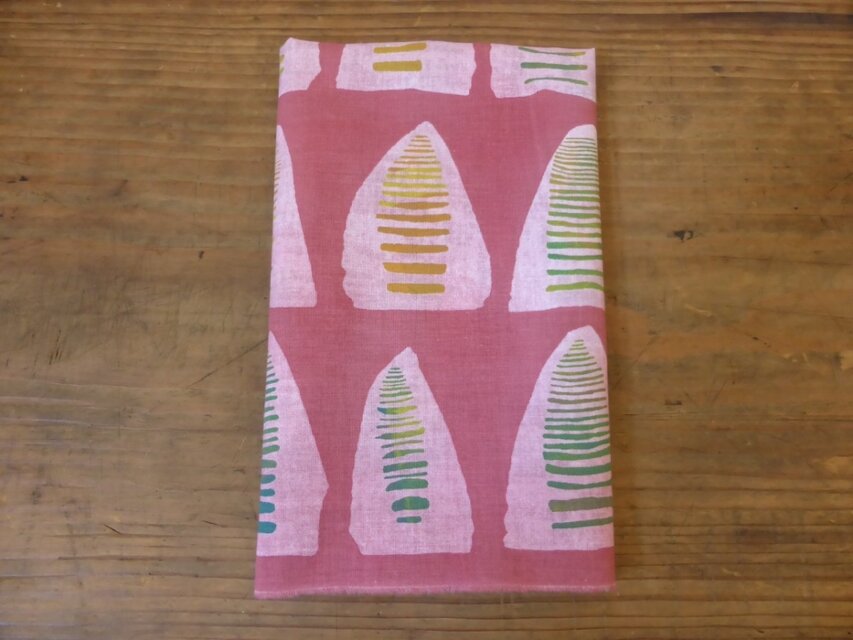 手ぬぐい[たけのこ]赤