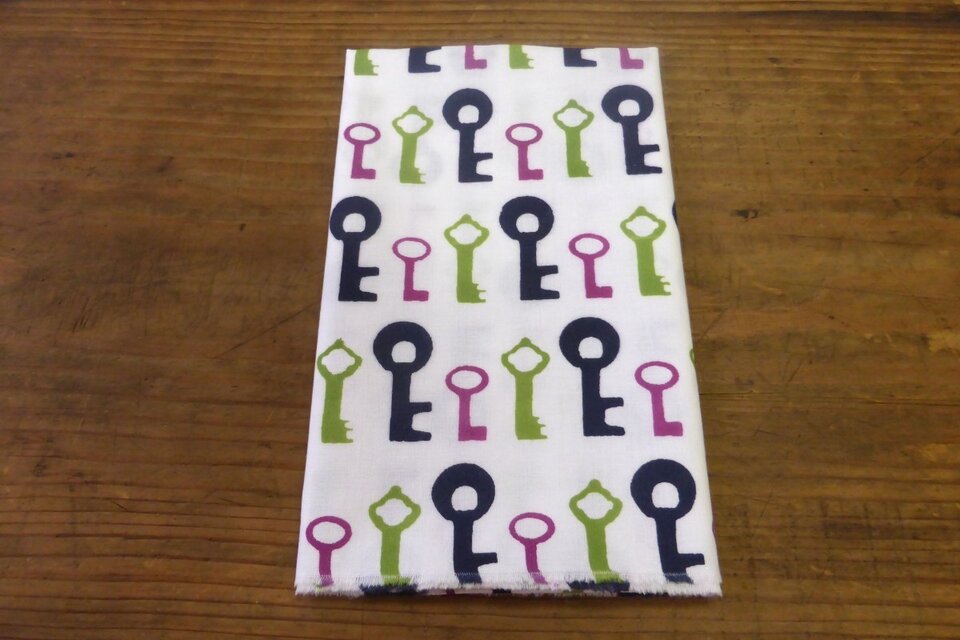 手ぬぐい　［ カギ ］