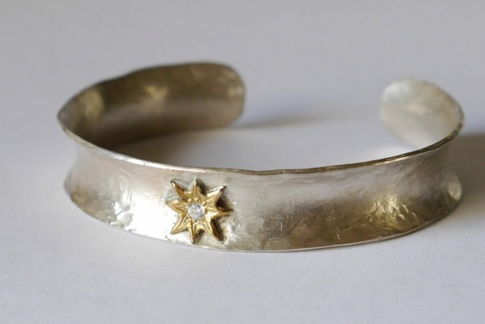 Star bangle(silver)