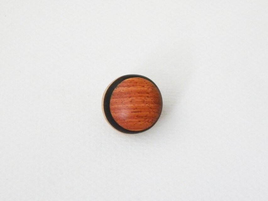 ブローチ -メープル･パーロッサ･コクタン○-