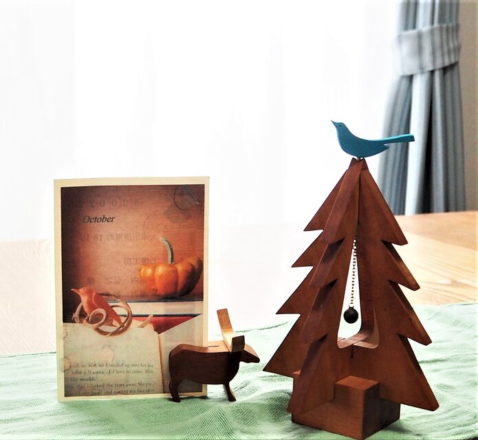 クリスマスツリー 幸せの青い鳥 | iichi 日々の暮らしを心地よくする